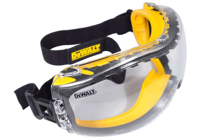 DEWALT GOGGLE Concealer Clear Safety Work Goggle DPG82-11D